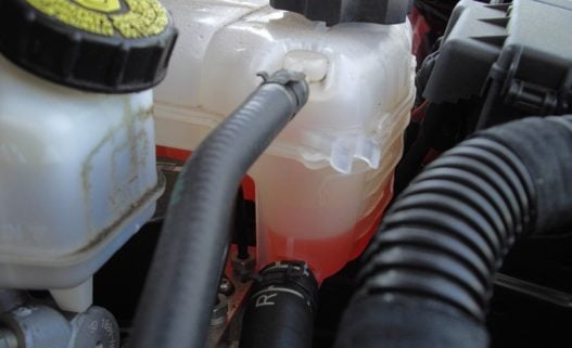 diesel engine coolant stop leak