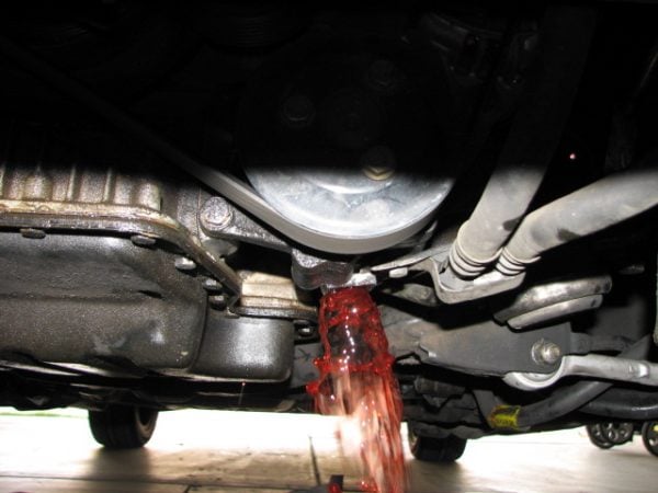 Leaking Transmission Fluid - BlueDevil Products