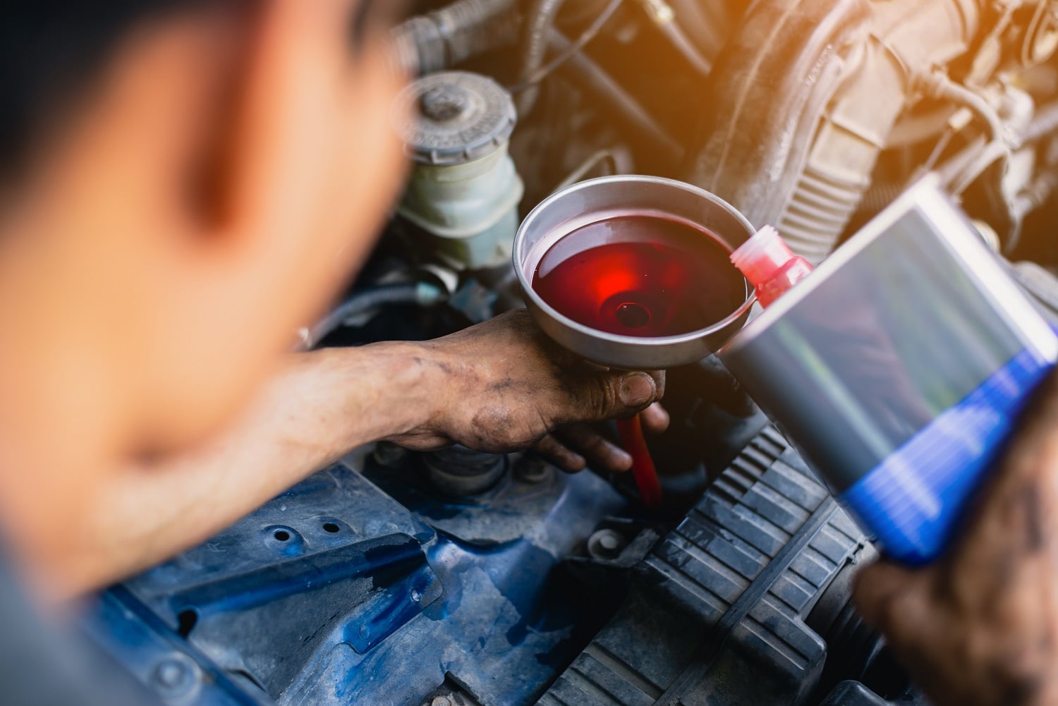 Transmission Fluid Replacement | BlueDevil Products
